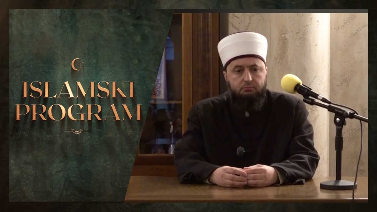Islamsko predavanje u Centralnoj džamiji:  mr. hfz. Esad ef. Mahmutović