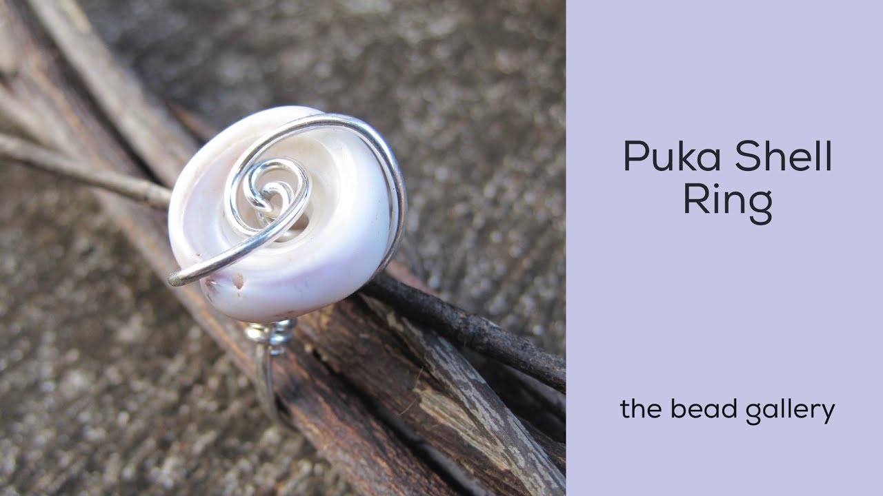 Puka Shell Ring at The Bead Gallery, Honolulu
