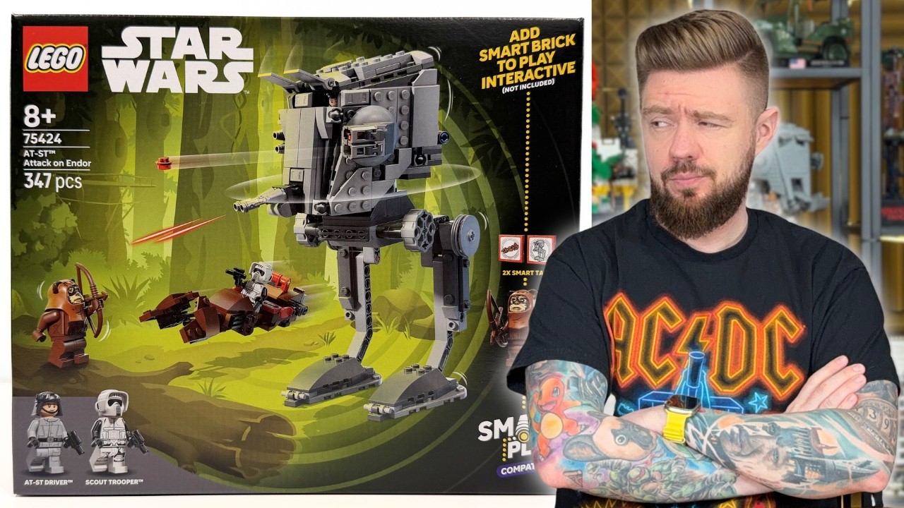 ATAK AT-ST NA ENDOR 🌲 LEGO STAR WARS 75424 RECENZJA