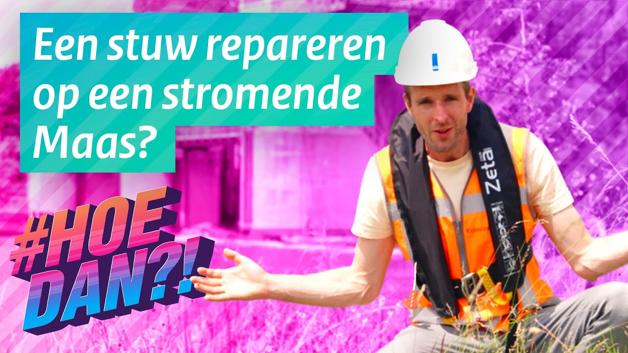 Een stuw repareren in een stromende Maas? | 