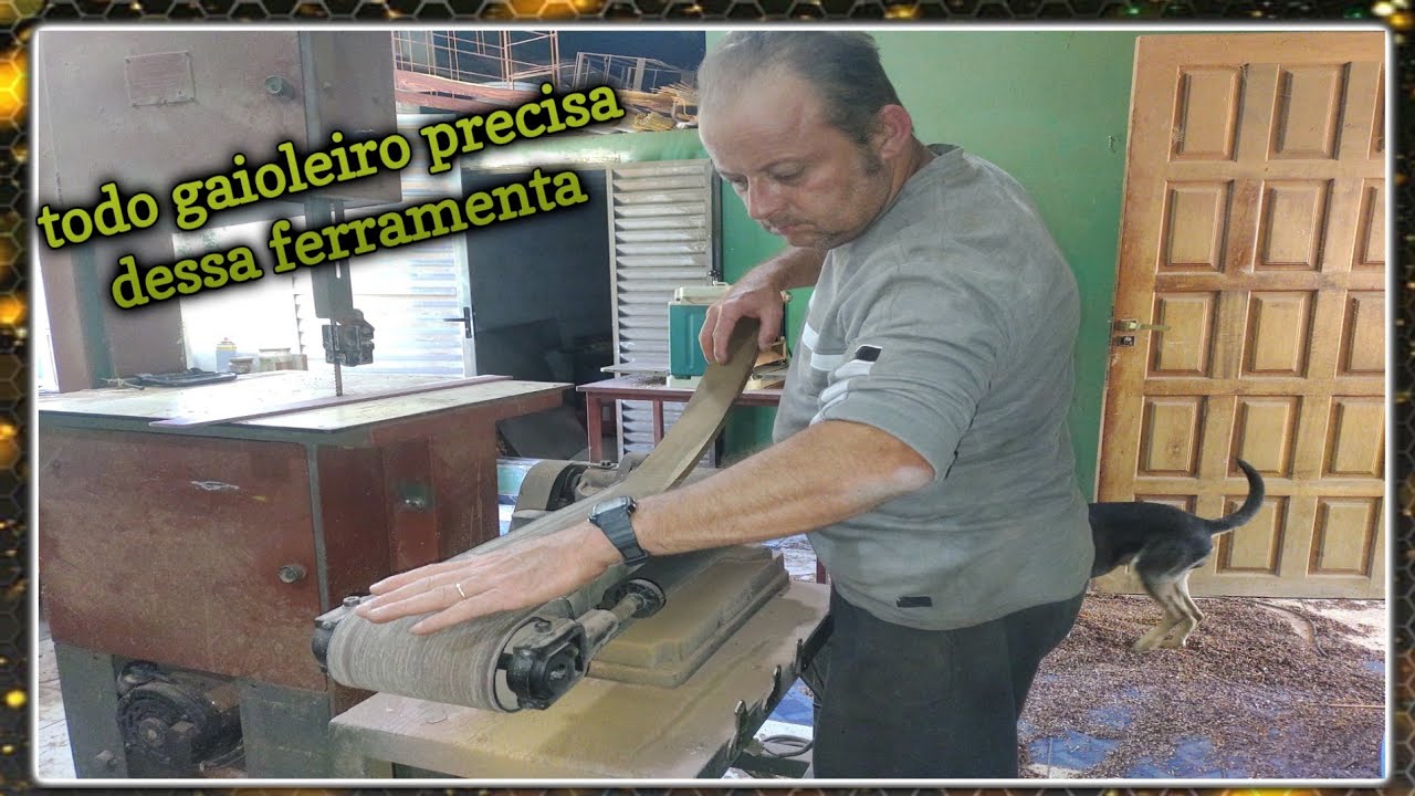 A Importância da lixadeira cinta