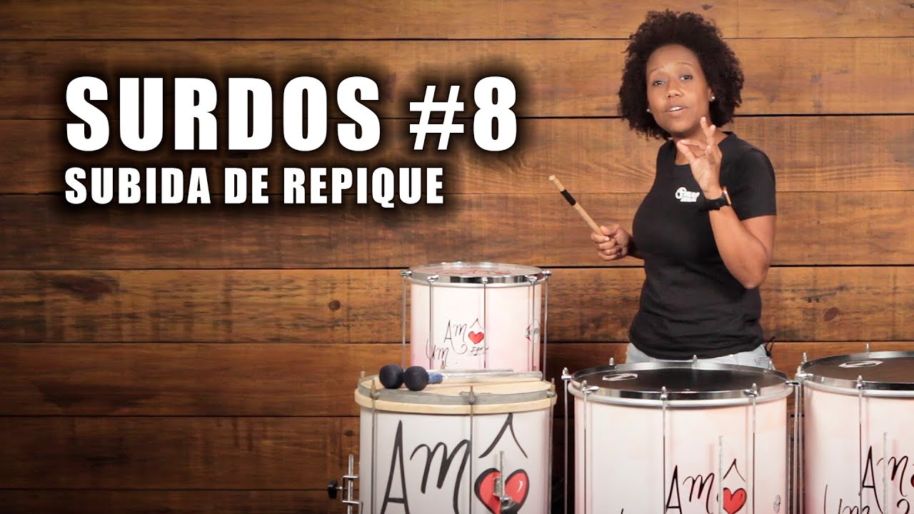 Aula 8 -  Surdo/Marcação - Subida de Repique.