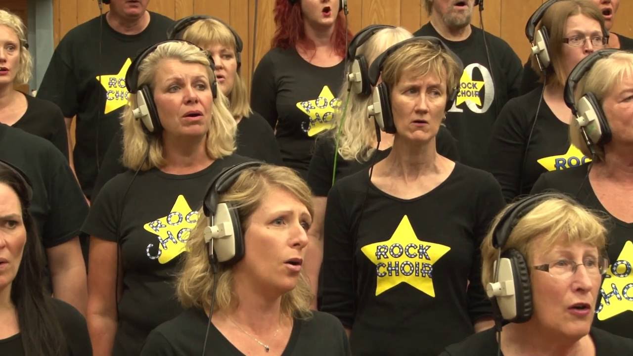 Reigate & Horsham Rock Choir Live at Abbey Road Studios - Fall at Your Feet