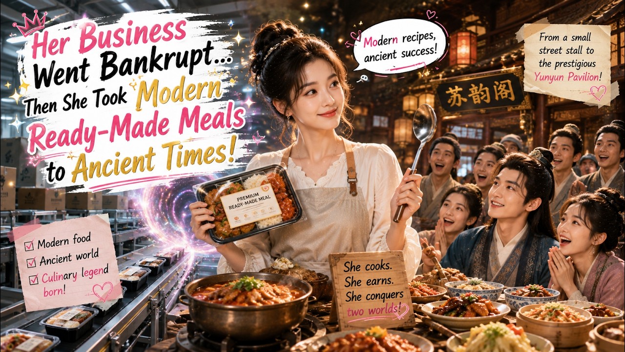 【ENG DUB | FULL】Her Business Went Bankrupt Then She Took Modern Ready-Made Meals to Ancient Times！
