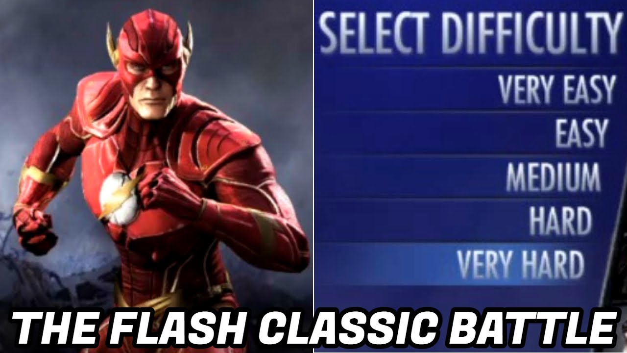 THE FLASH Classic Battle on Hardest AI! (INJUSTICE GODS AMONG US)