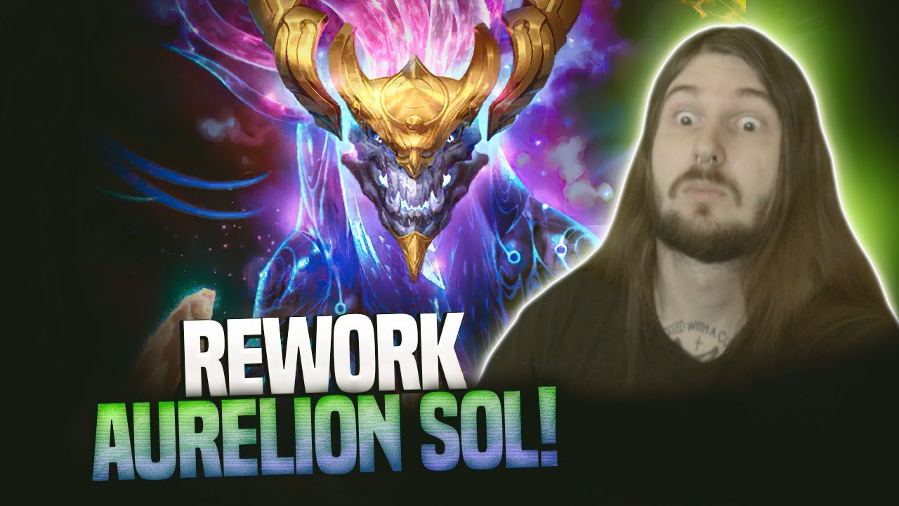 REWORK DO AURELION SOL TÁ INSANOOOOO! LEAGUE OF LEGENDS!