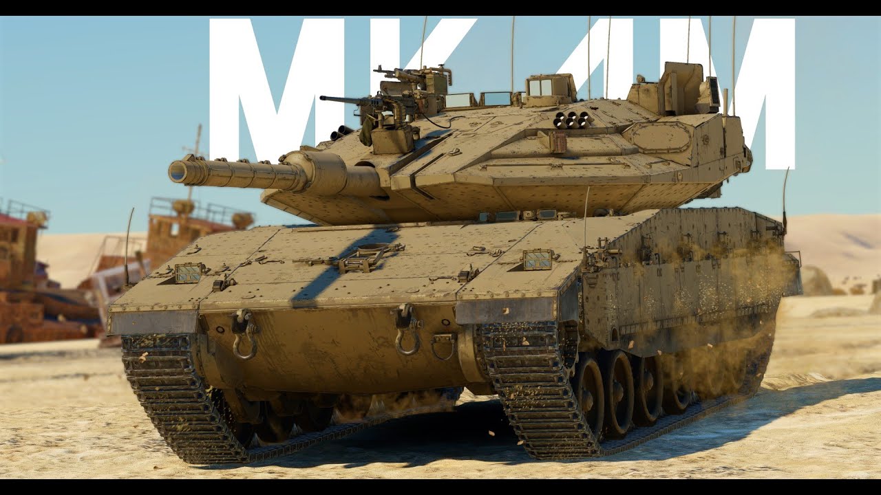 HE is Broken GameㅣWar Thunder Merkava Mk.4MㅣUHQ 4K