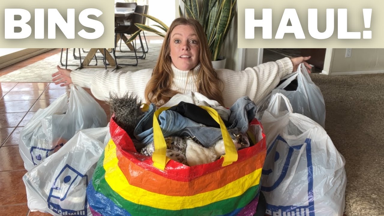 Huge Thrift Haul From The Los Angeles Goodwill Bins!