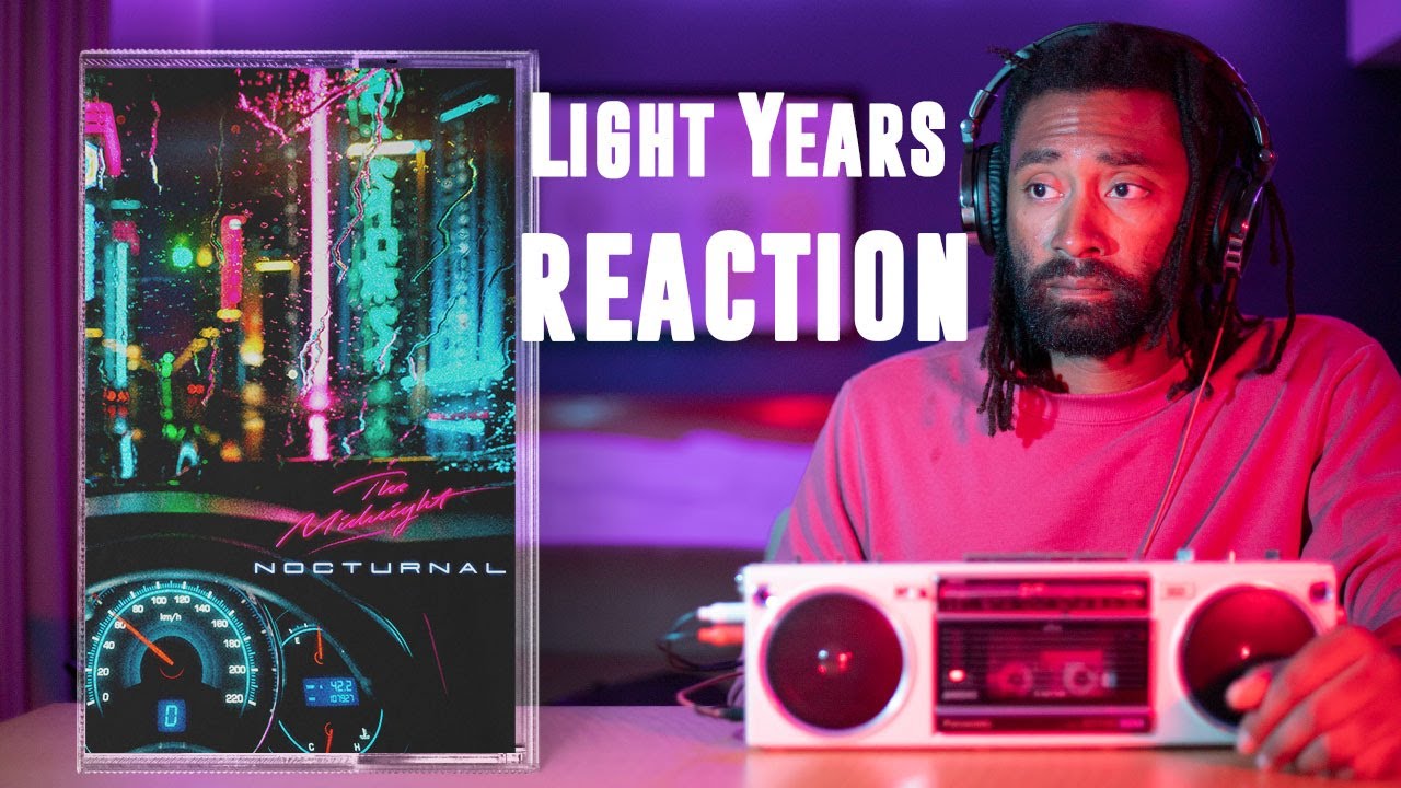 Reaction: The Midnight - Light Years feat. Nikki Flores • Synthwave and Chill