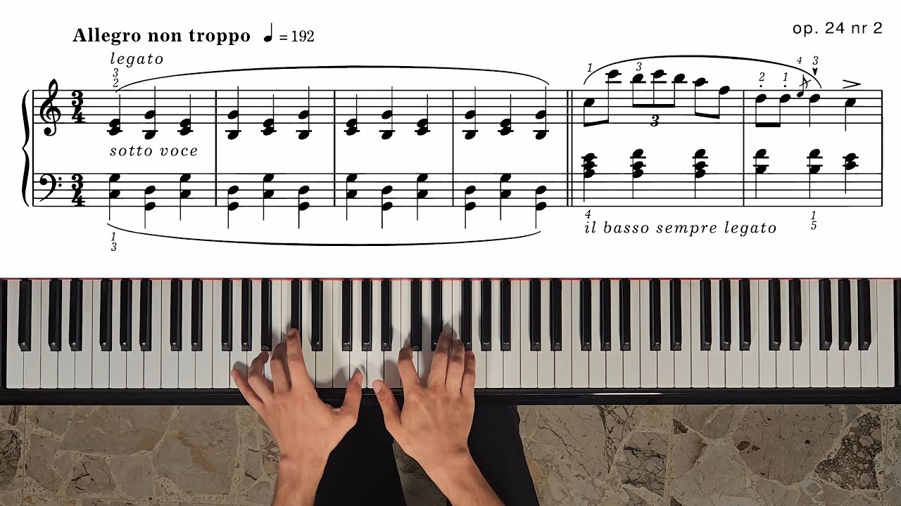 Chopin Mazurka in C major, Op. 24 No. 2