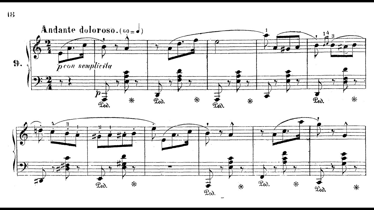 Henri Ravina | Étude mignonne, Op.60/9