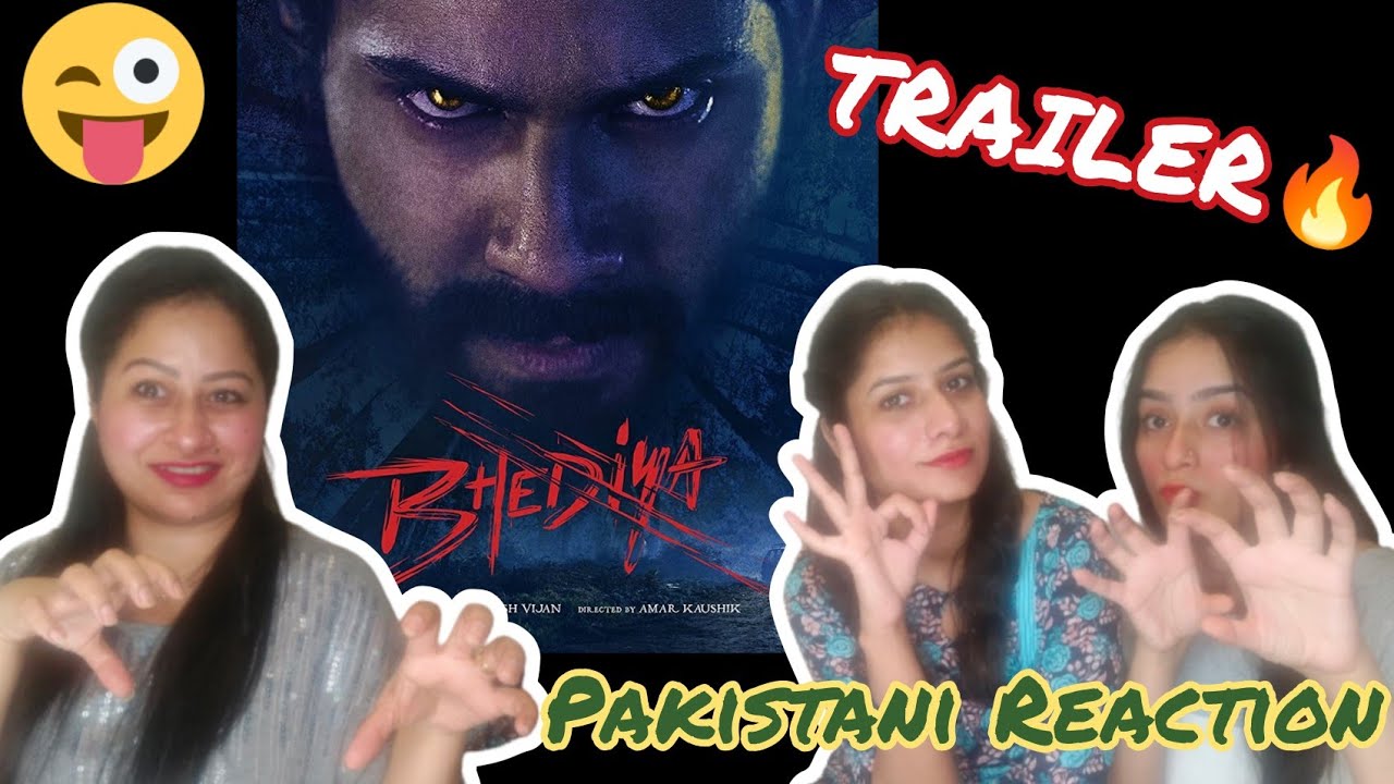 Bhediya Official Trailer Reaction | Varun Dhawan | Kriti Sanon | Sidra Reaction