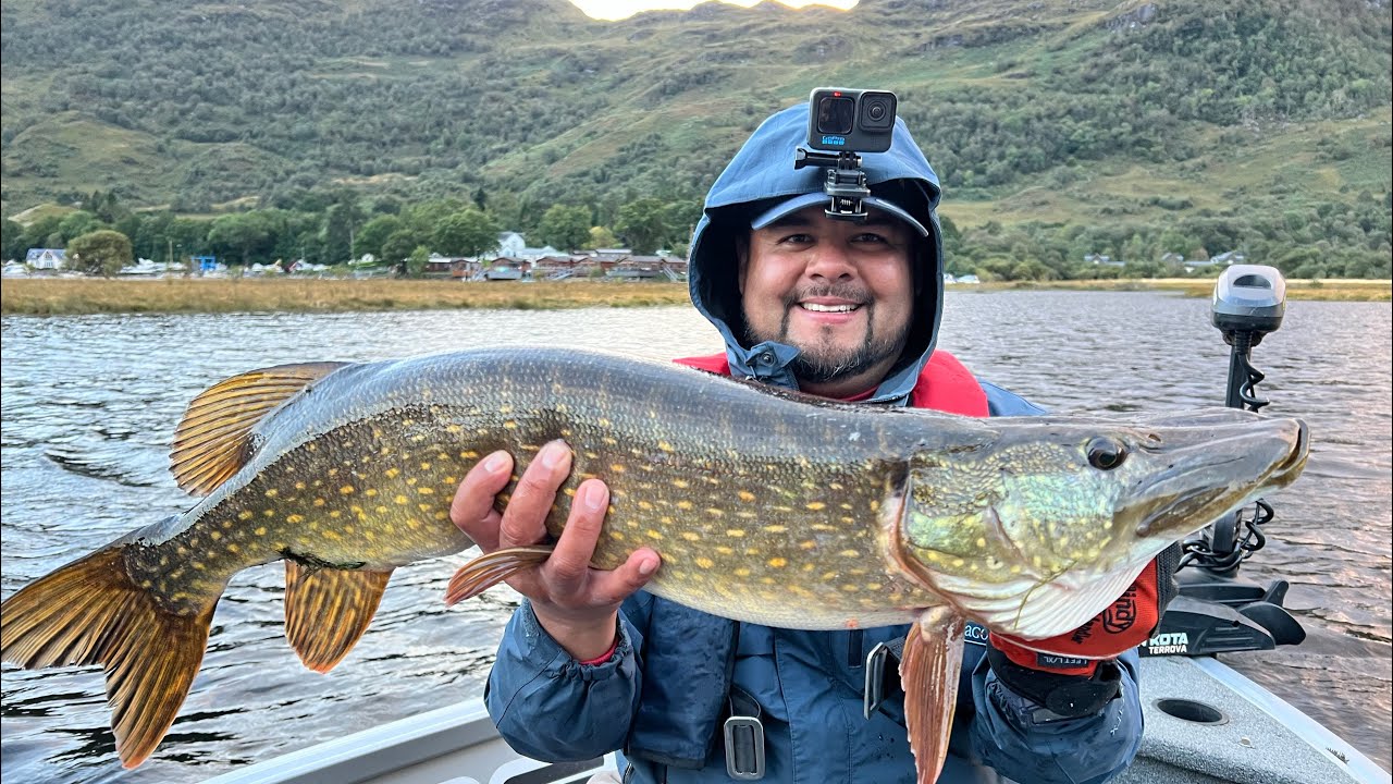PIKE fishing in Loch Lomond - Glasgow, Scotland- StrayCaster 2024 Eurotrip