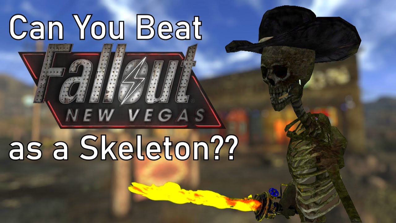 Can You Beat Fallout: New Vegas As A Skeleton?