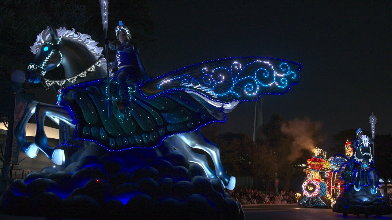 【4K HDR】東京ディズニーランド・エレクトリカルパレード・ドリームライツ ～ 2019 クリスマス ～ 5号橋城側【BMPCC 6K】