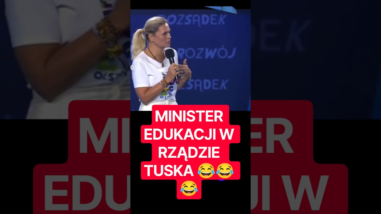 MINISTER EDUKACJI W RZĄDZIE TUSKA 😂🤣🤦 #koalicjaobywatelska #konfederacja #lewica #tusk
