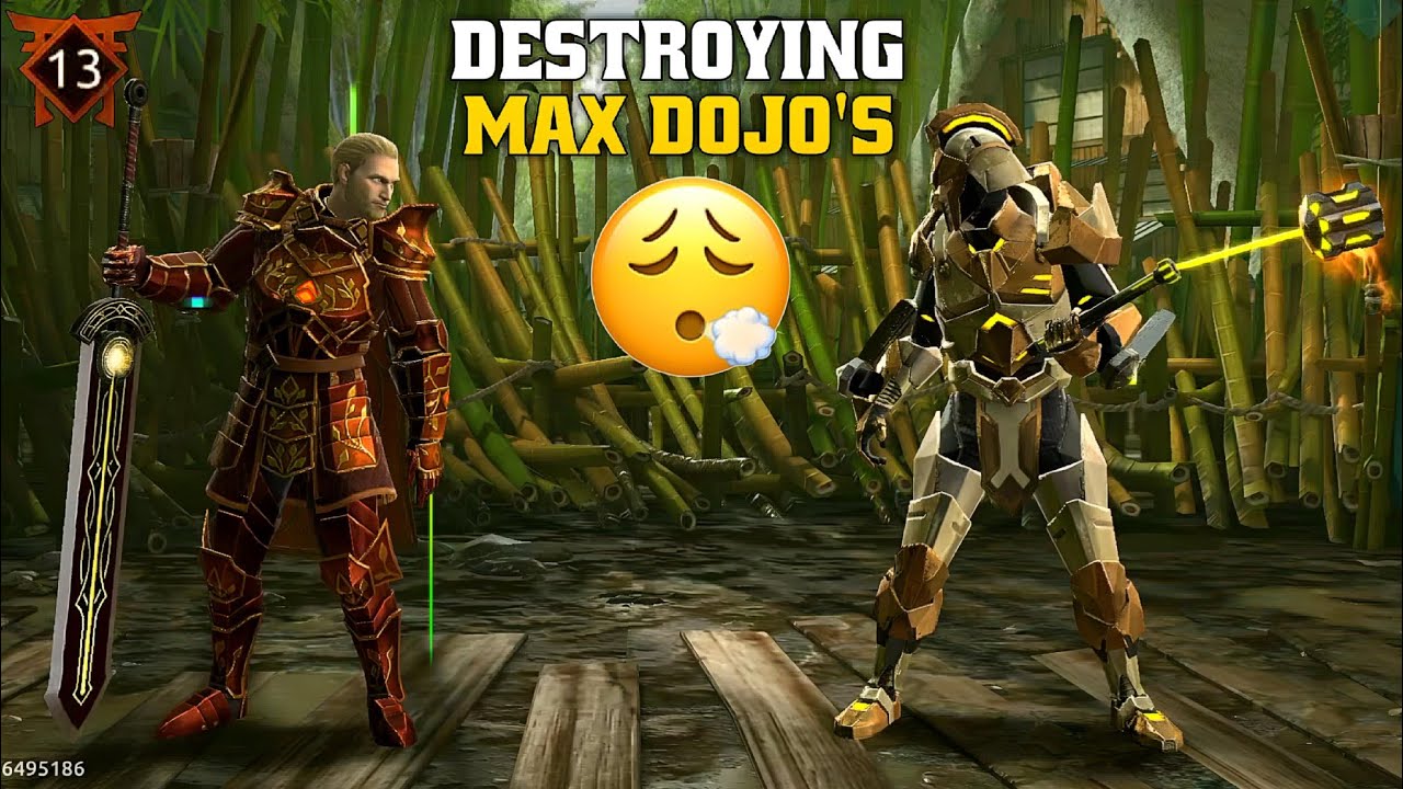 Destroying High Dojo Players Of The Arena 😈 Clad Destruction 🔥 Shadow Fight 4 Arena | SD07 |