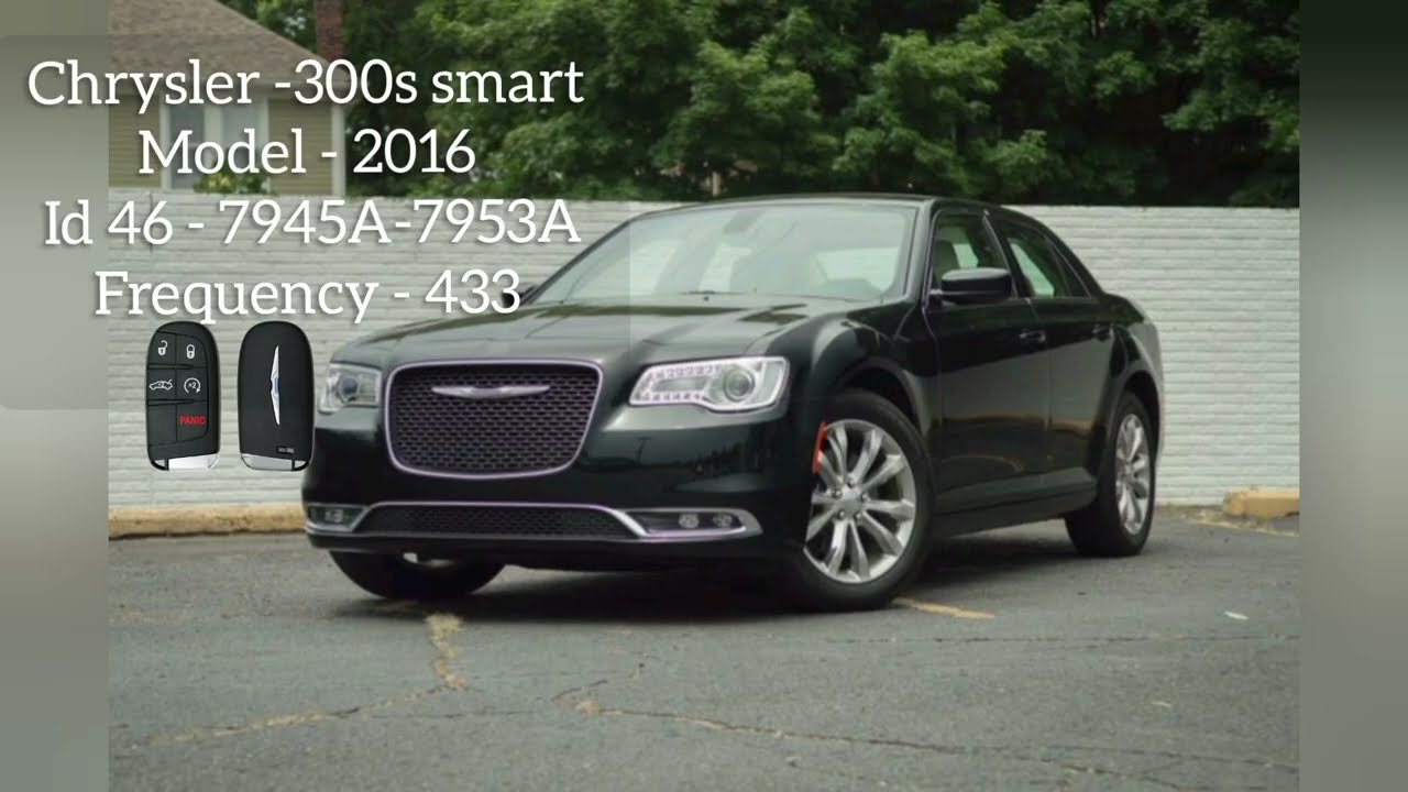 Chrysler - 300 Smart key program successful 2014-2015-2016-2017