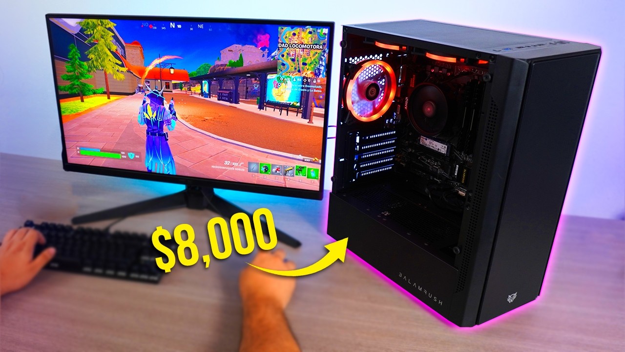 Armé PC Gamer Económica de $8k para Minecraft, Fortnite, Valorant y más | Ryzen 7 5700G