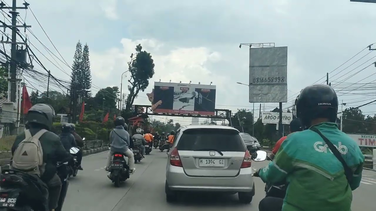 Driving Downtown - kota Ungaran siang hari part 19