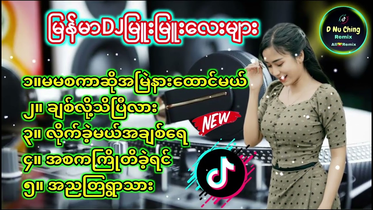 2025မြန်မာDJမြူးမြူးလေးများ ' BASS ပြင်းပြင်းလေးနဲ့ရှယ်မိုက် ' DJ MYANMAR REMIX / DJ K M #မြန်မာdj 