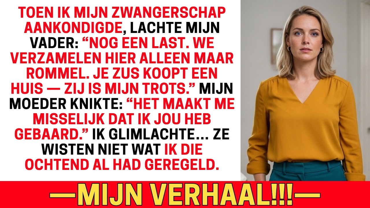MIJN OUDERS NOEMDEN MIJN BABY “AFVAL” — ZE WISTEN NIET DAT IK HUN REKENINGEN BETAALDE.