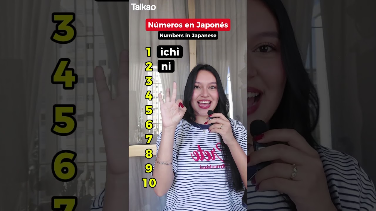 "¡Aprende a Pronunciar los 10 Primeros Números en Japonés! 🇯🇵✨