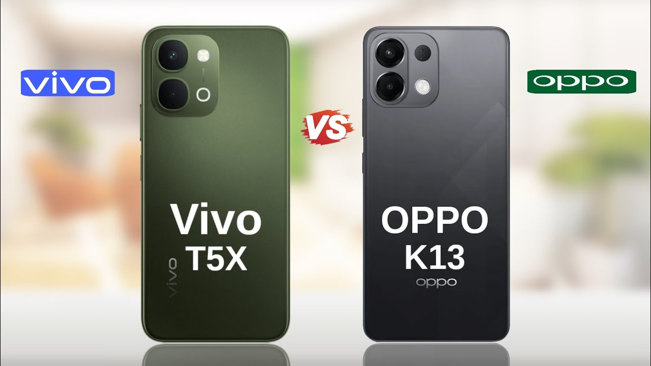 Vivo T5X 5G vs OPPO K13 5G || Full Comparison 