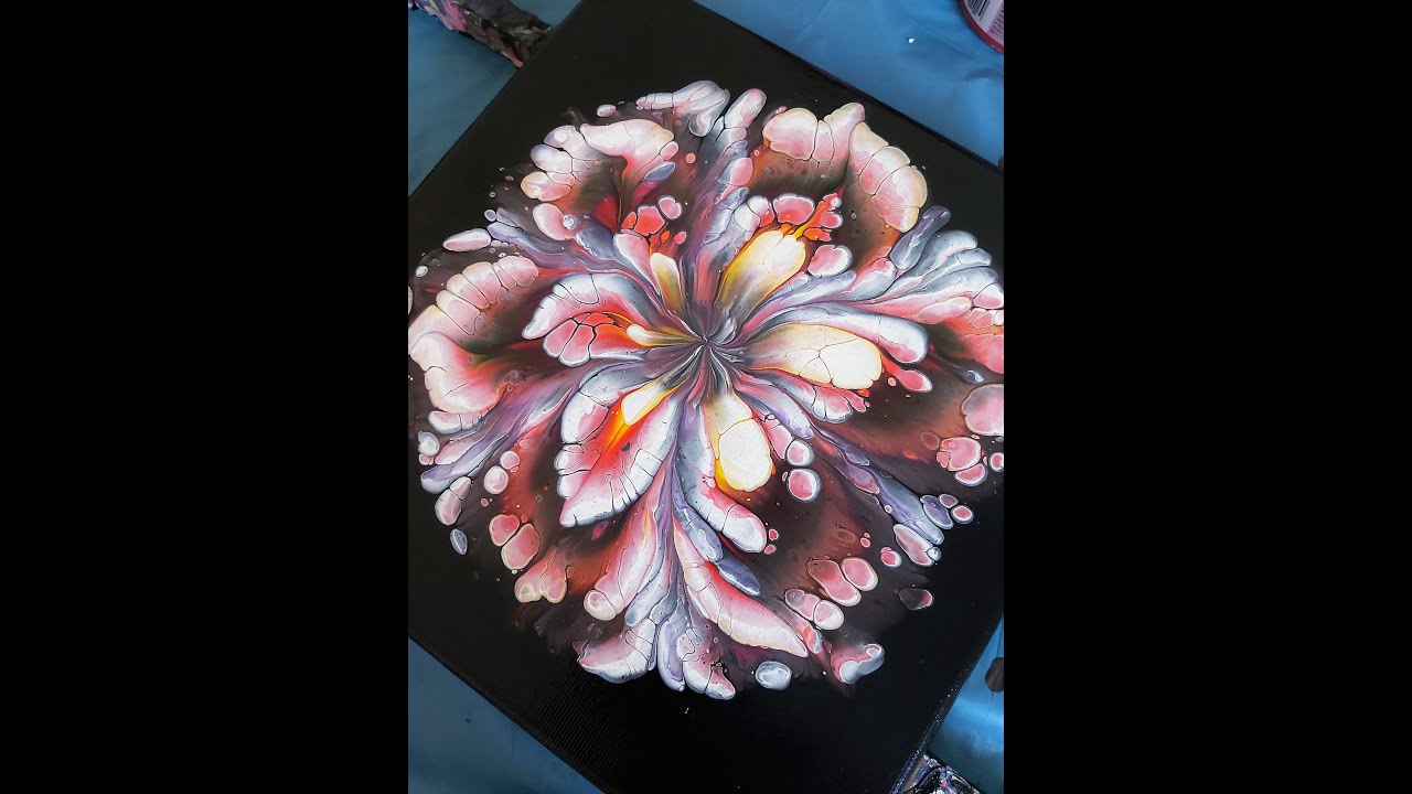 227 CUP BOTTOM reverse flower dip  