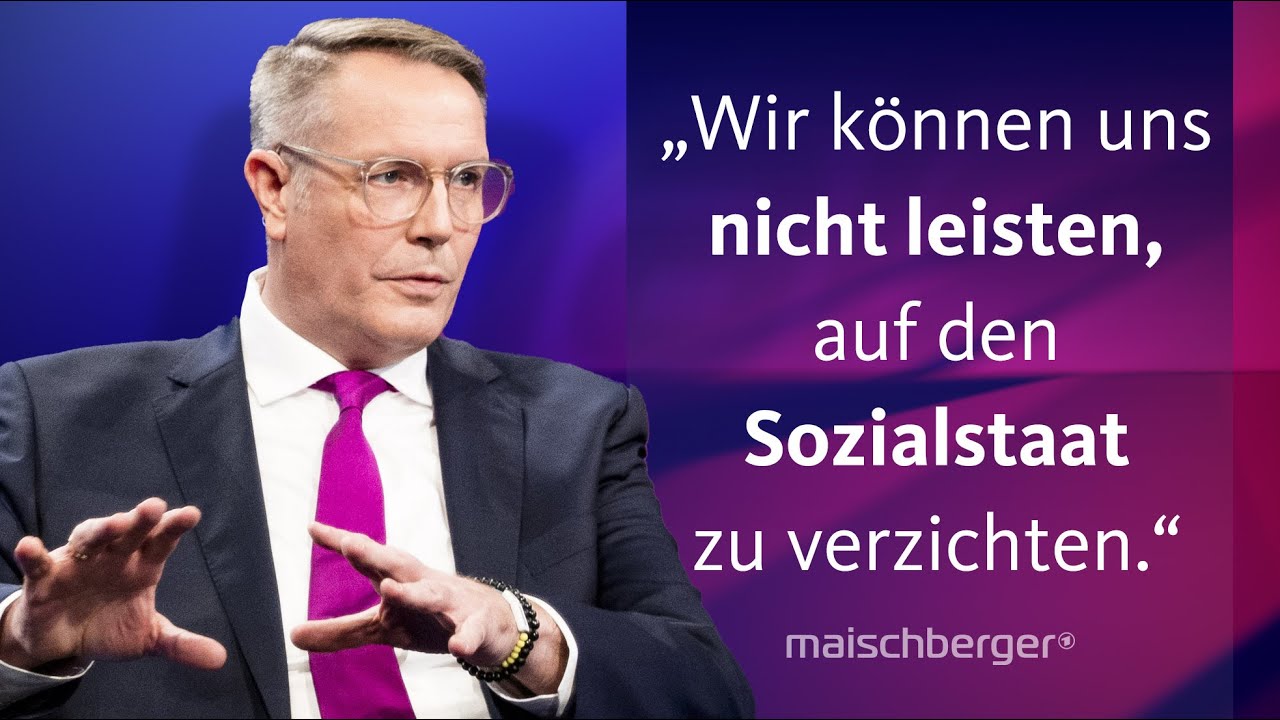 Alexander Schweitzer: Bürgergeld, Migration, Erbschaftssteuer – Wo steht die SPD? | maischberger