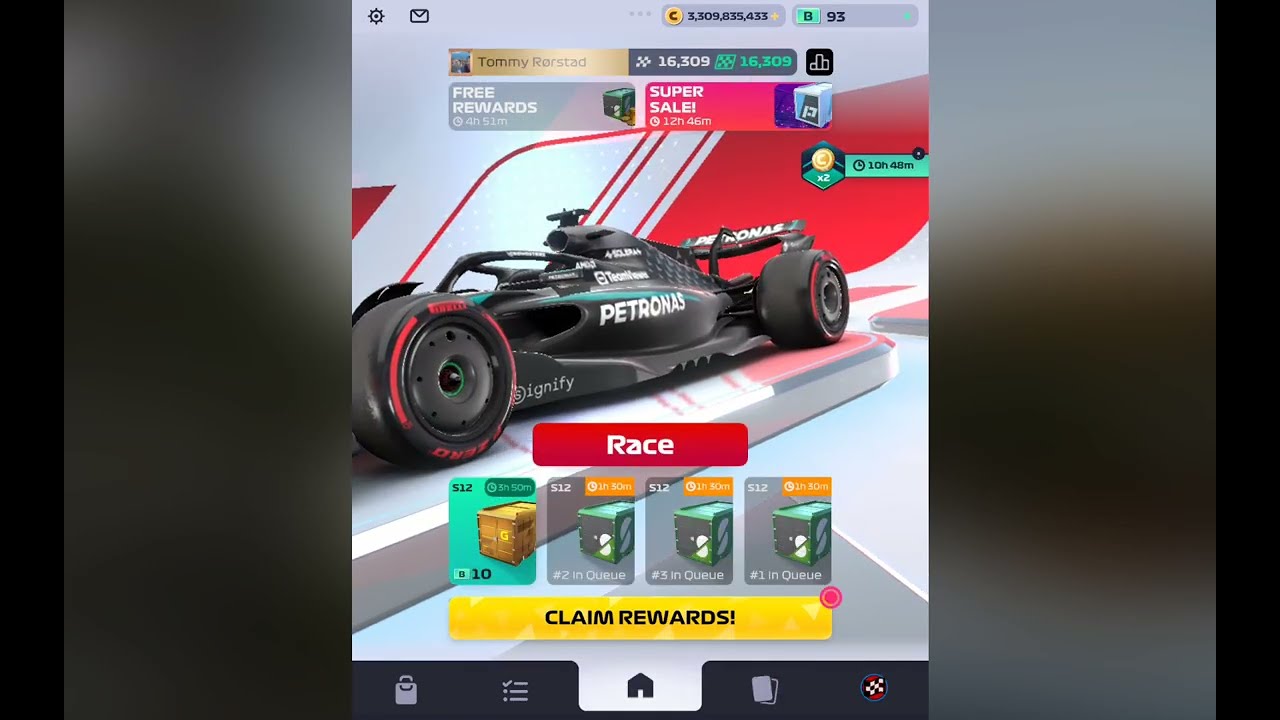 F1 Clash Gameplay | Xiaomi Redmi Pad SE 