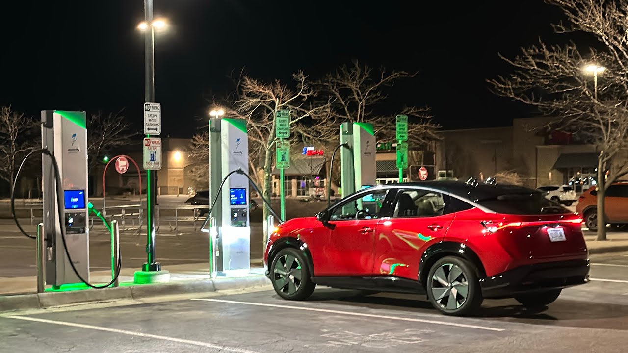 Nissan Ariya 87kWh DC Fast Charging 0-100%! It's Not About The Peak - It's All About the Curve