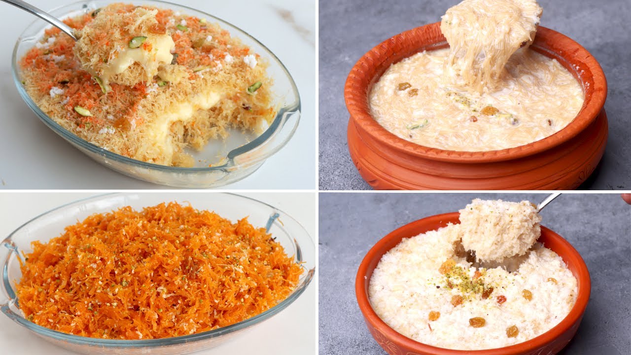 ঈদ স্পেশাল সহজে চারটি সেমাই তৈরির রেসিপি।  Easy Four Semai Recipe | Eid Special Semai Recipe