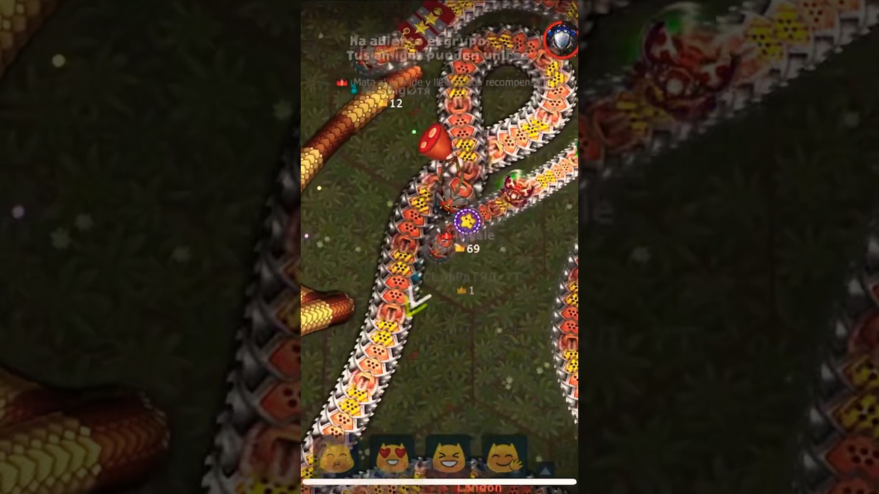Cazando rebeldes😎🐍Little Big Snake 🤩 #littlebigsnake #snakegame #funny