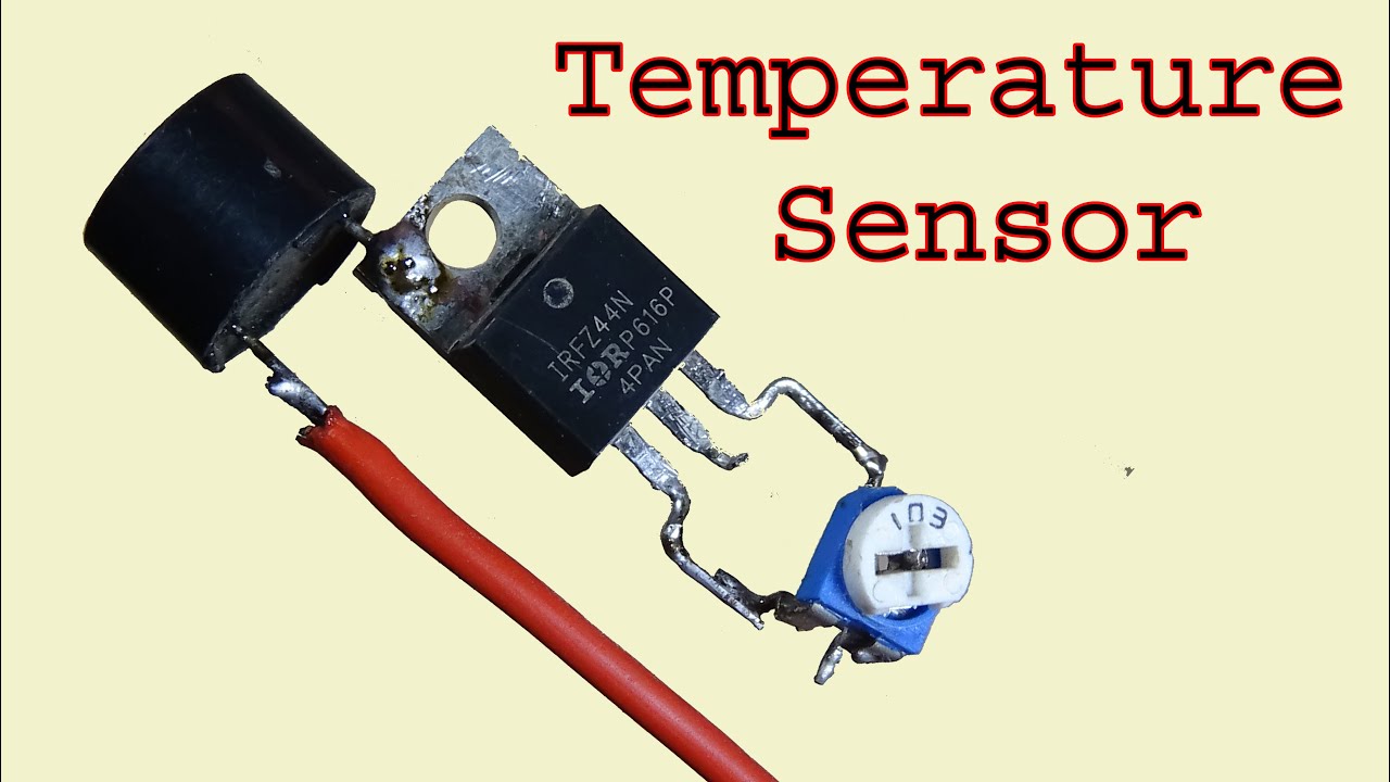 Make a Temperature sensor, New Diy invention