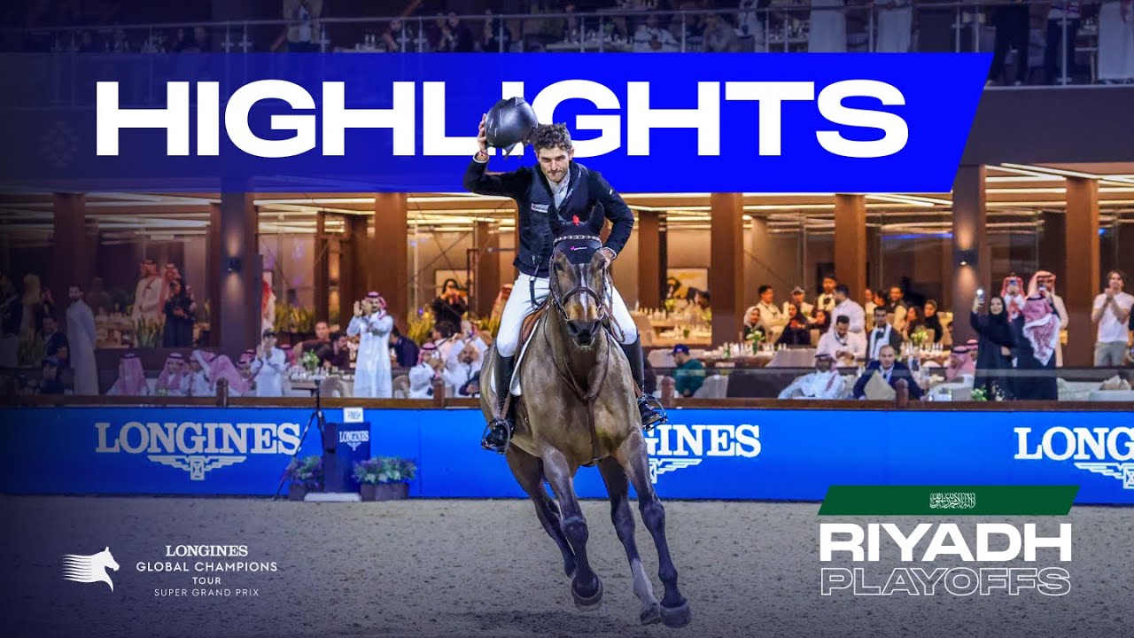 Спортивные моменты Супер Гран-при LGCT — плей-офф GC Riyadh 2024
