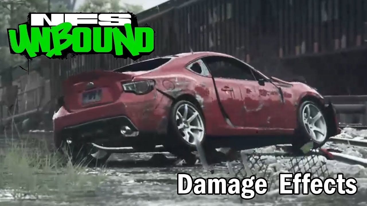 NFS Unbound - Test Damage Effects