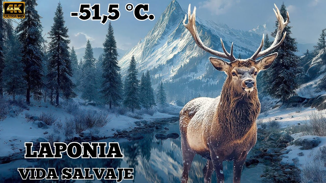 LAPONIA SALVAJE: Donde El FRÍO Domina Y Los ANIMALES Viven al EXTREMO En Lo Más Duro Del INVIERNO