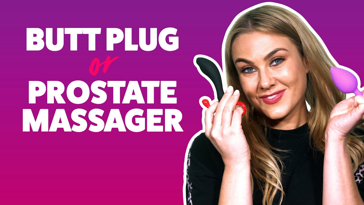 What's the Difference Between a Butt Plug and a Prostate Massager?