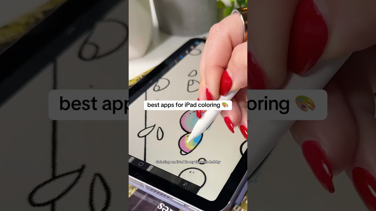 Best Coloring Apps for iPad I Recommend! #ipadmini #ipadapps #coloringapp
