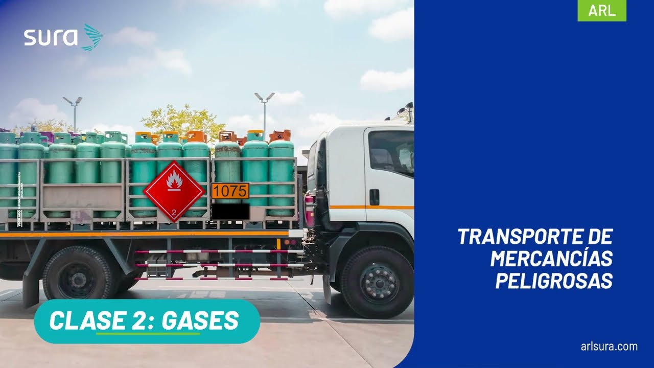 Transporte de mercancías  - Clase 2  gases