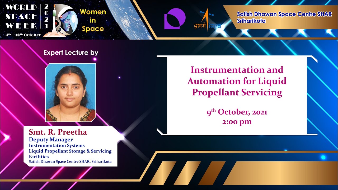 Instrumentation and Automation for Liquid propellent servicing by Dy. Manager, LSSF, SHAR