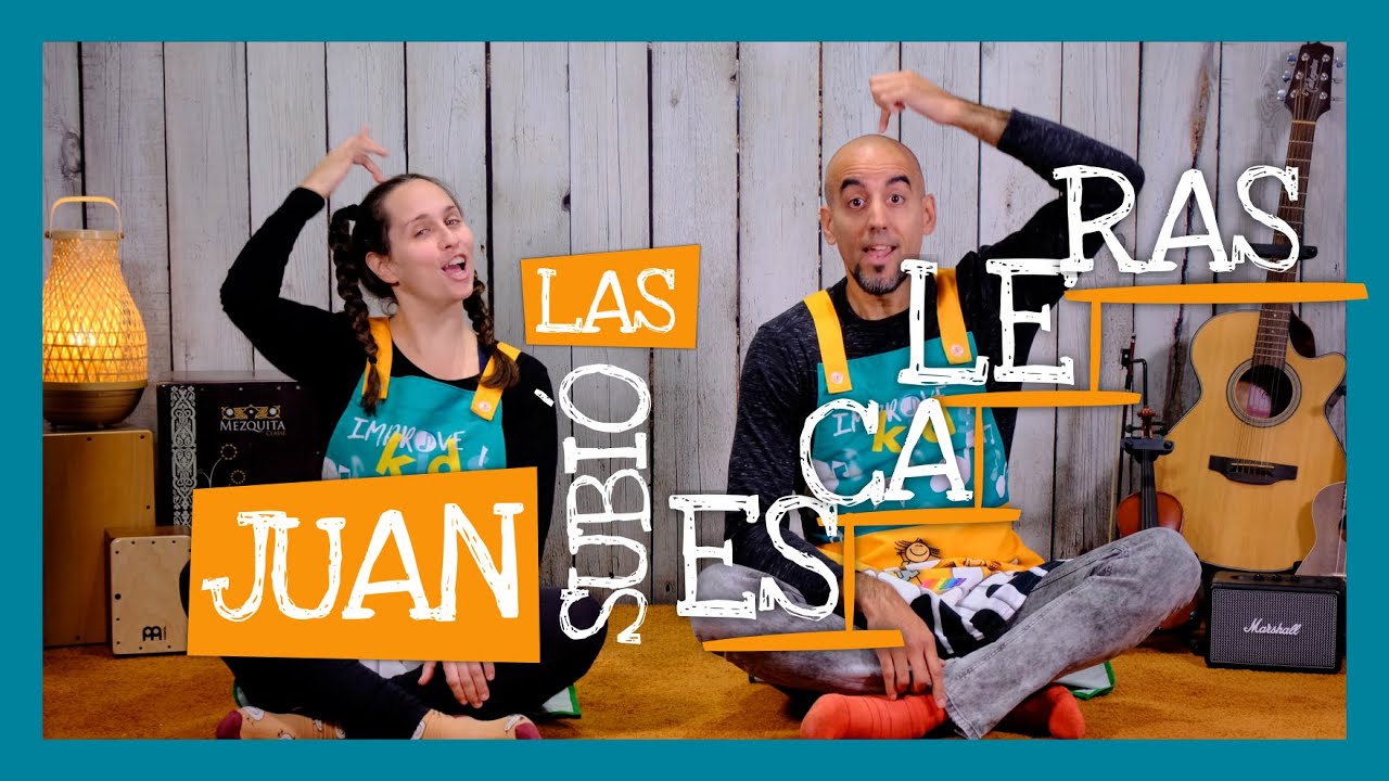 Actividad musical 🎈 Juan subió las escaleras 💥 Juego de manos (v. PELÍCULA)