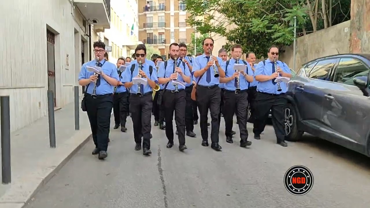 Marcia Direzione Est Banda di Rutigliano 1/7/24 Sannicandro di B Festa di S Giuseppe