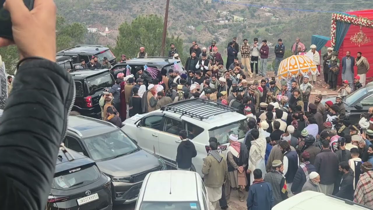 Baje syed Basharat hussain shah ki shadi part 1