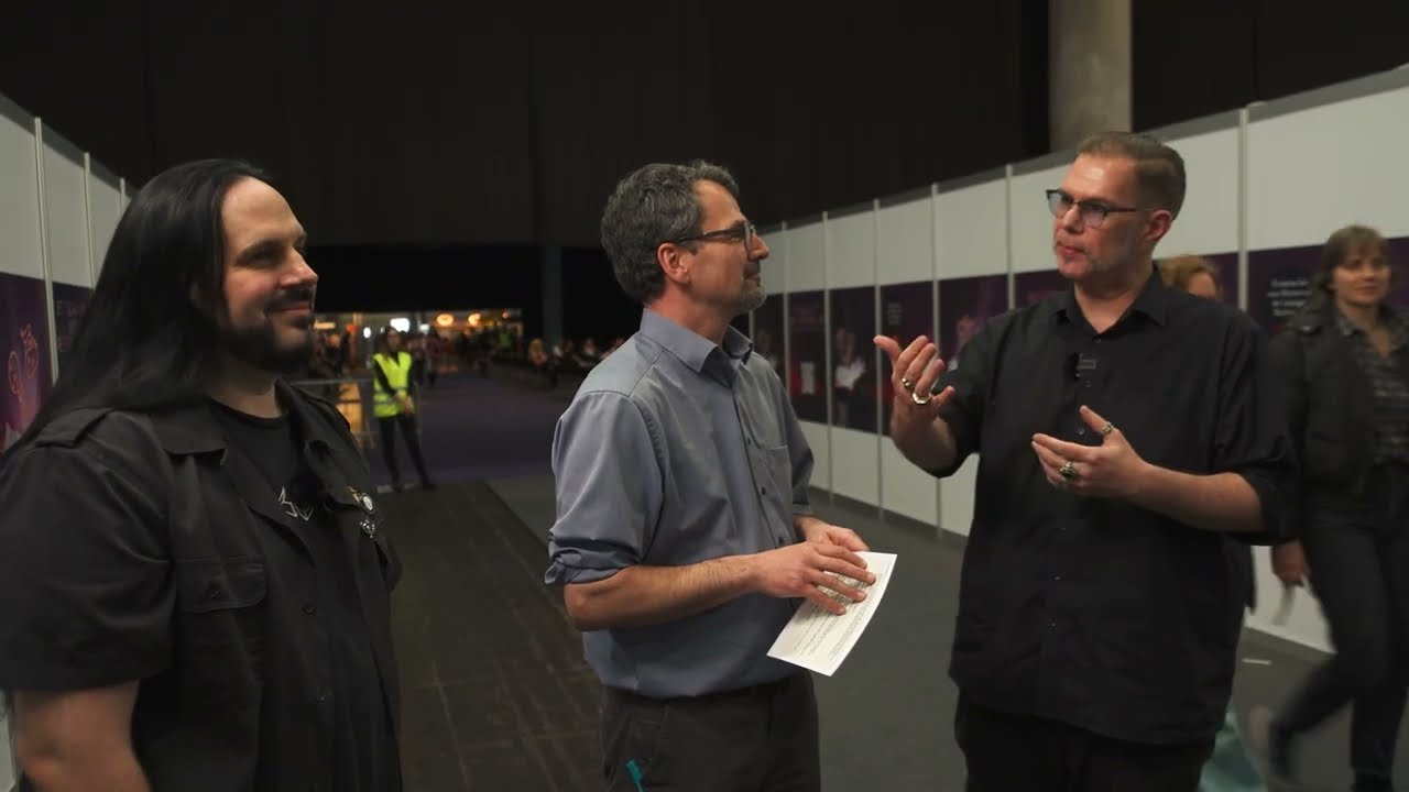 Interview mit Christoph Hardebusch und Markus Heitz auf der Leipziger Buchmesse 2023