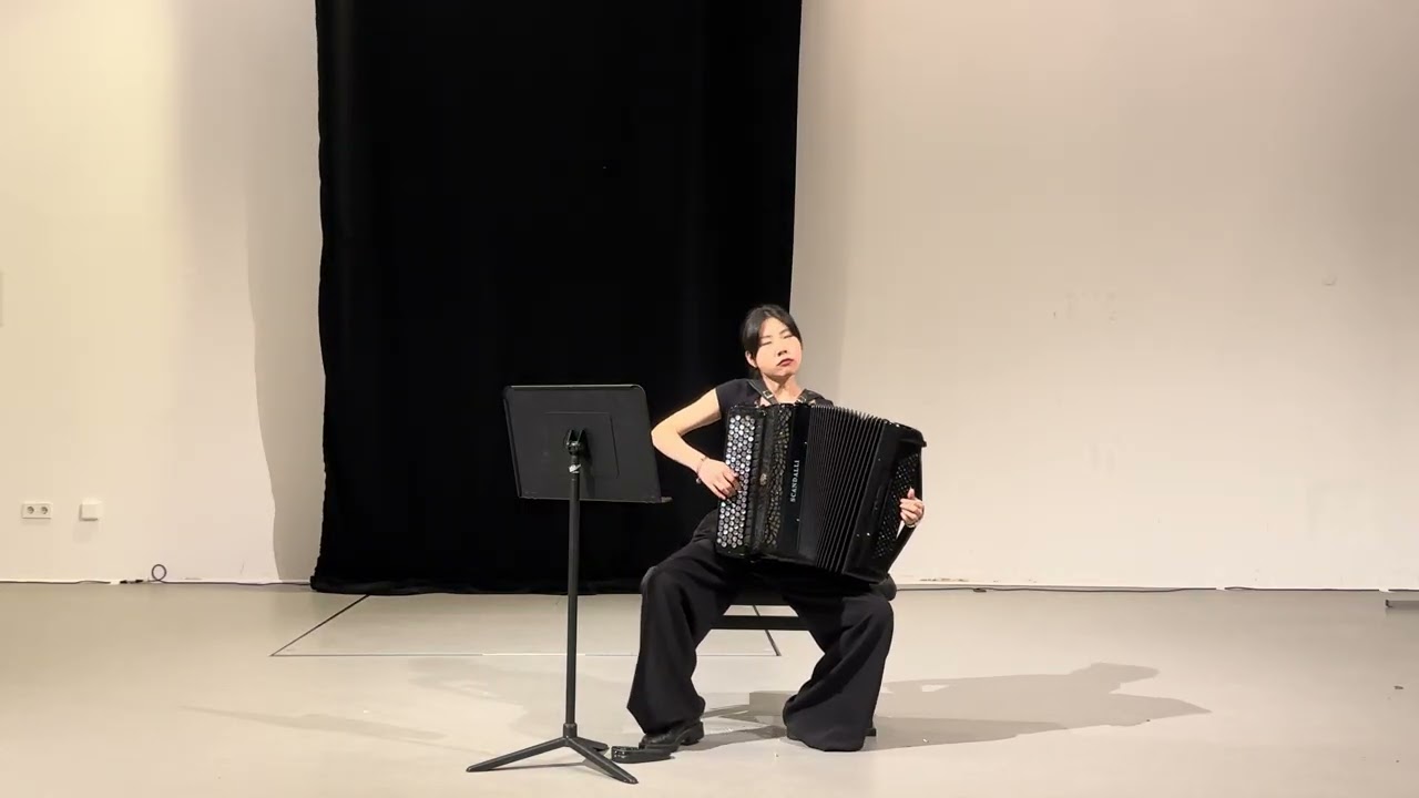 Accordion Solo ‘Prelude and Fugue in F Minor' by J.S.Bach