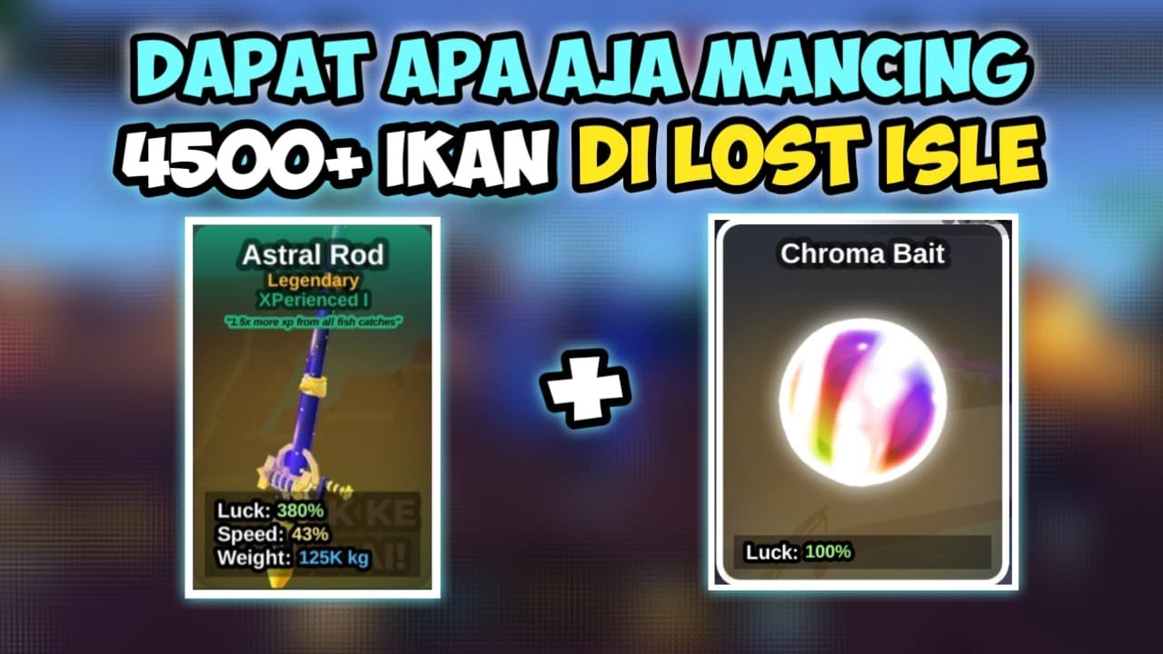 EXPERIMEN 4500 IKAN DI LOST ISLE APAKAH DAPET SECRET GUYS?