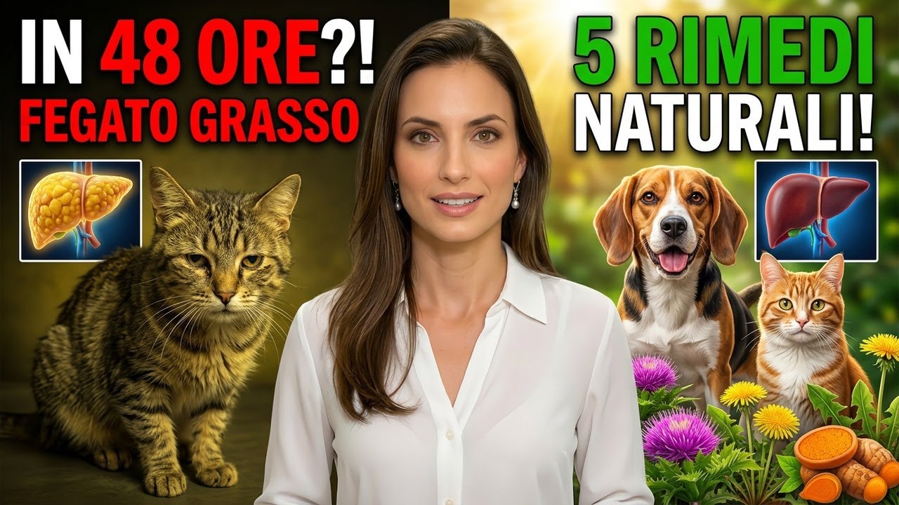 Fegato malato nel cane e nel gatto: enzimi, diagnosi e supporto naturale 🛑