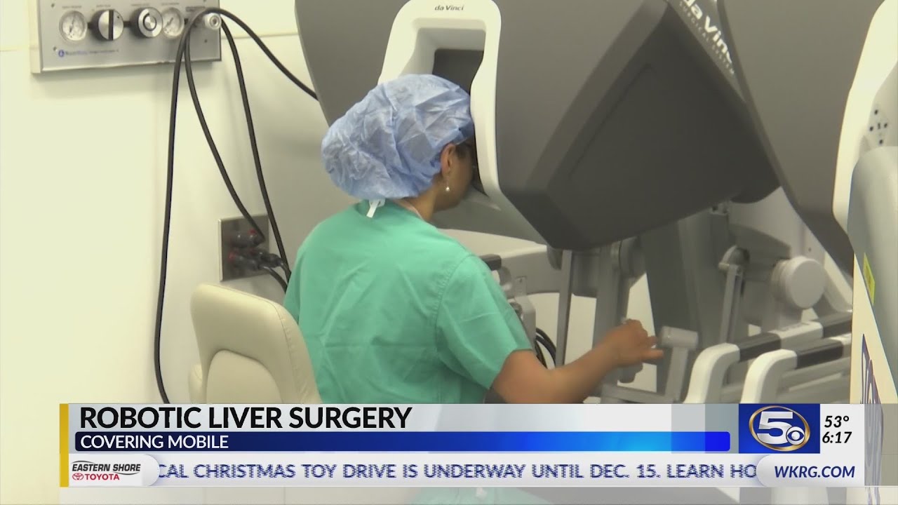 USA Health surgical oncologist performs first robotic liver resection in south Alabama